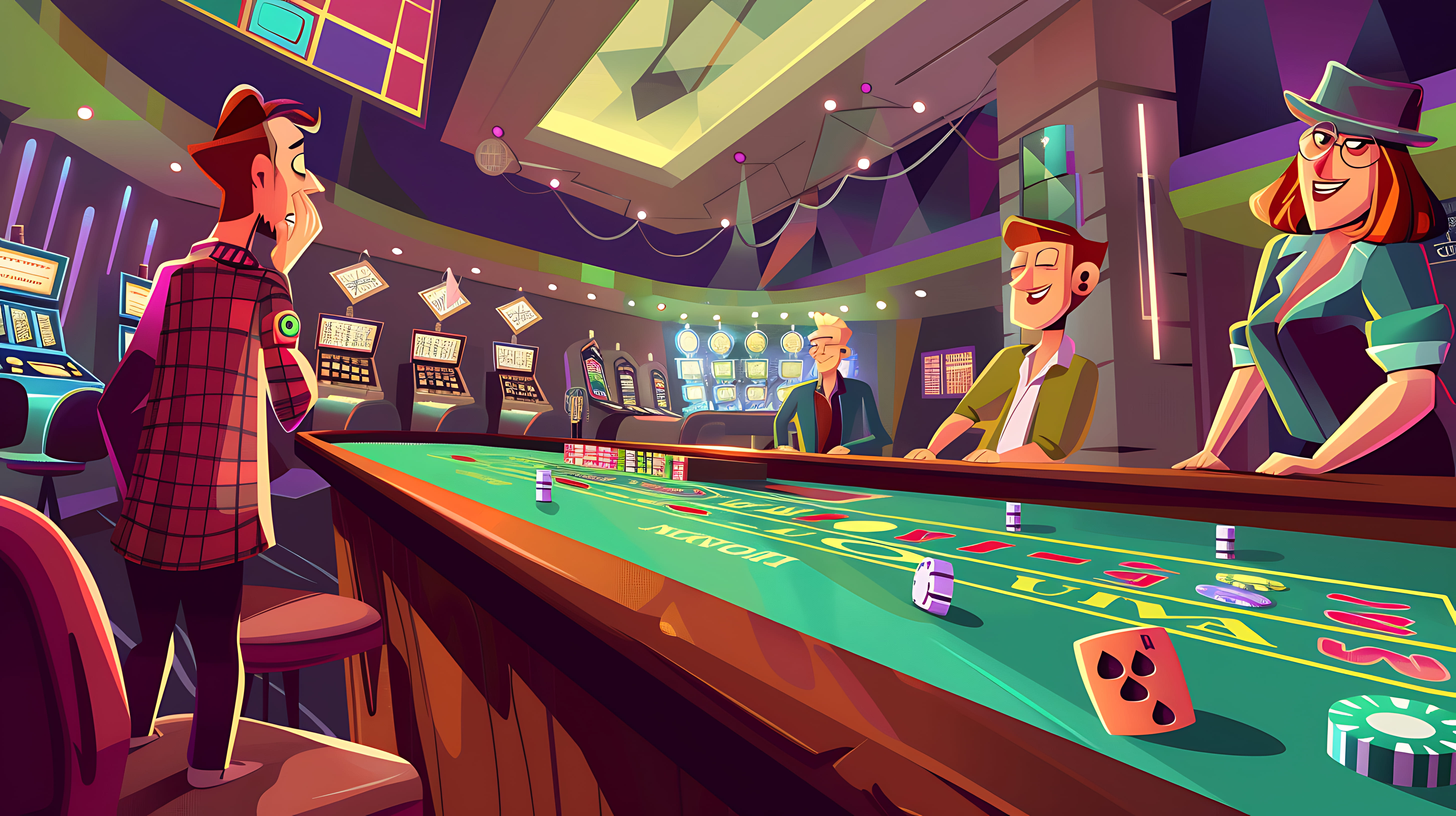 Player enjoying a social reel-style game